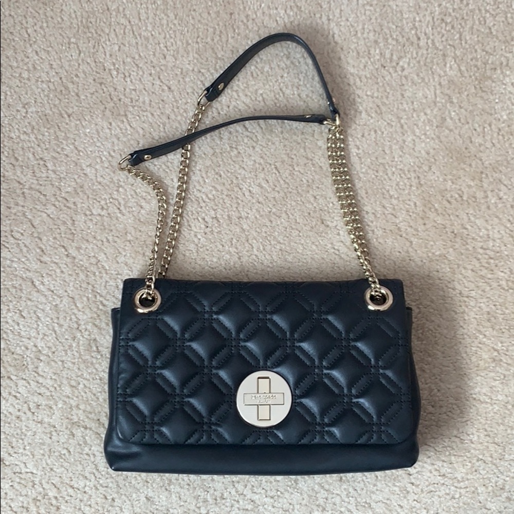 Kate Spade quilted crossbody with gold hardware